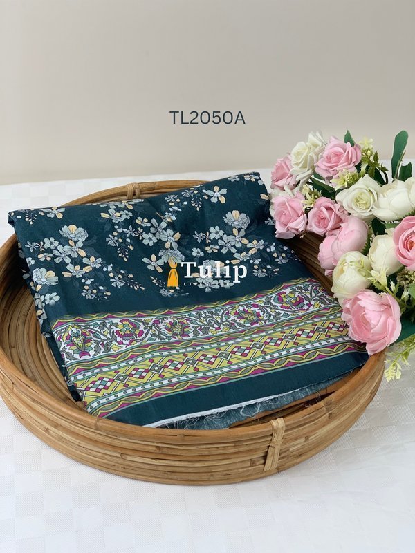 Luxury Lawn with Tossor Silk Dupatta - TL2050A