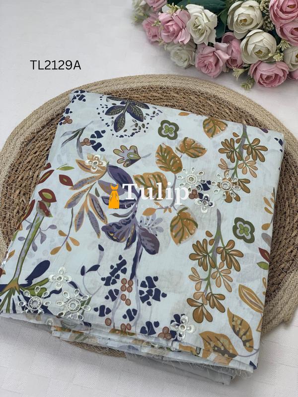 Premium Cotton with Shifli Work - TL2129A