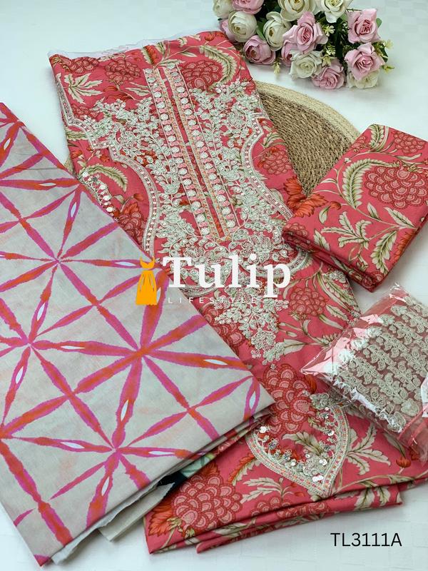 Gorgeous Embroidered Lawn - TL3111A