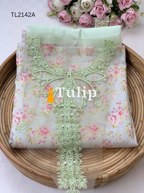 Digital Printed Premium  Lawn - TL2142A