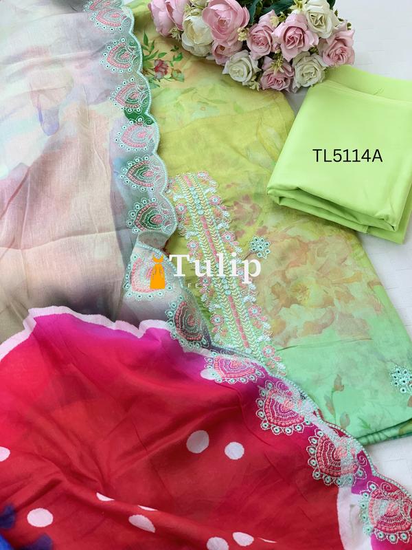 Soft Cotton Lawn Three Pieces - TL5114A