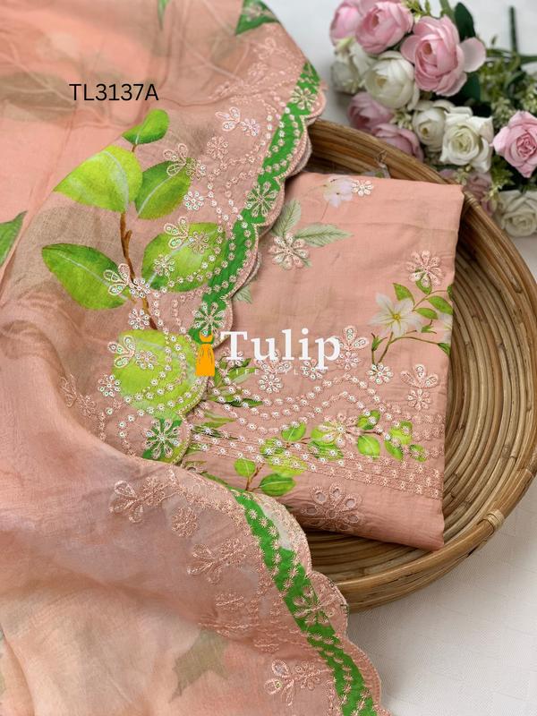 Digital Printed Premium  Lawn - TL3137A