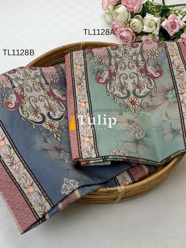 Soft Cotton Lawn Three Pieces - TL1128