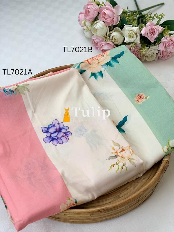 Premium Lawn Three Piece - TL7021