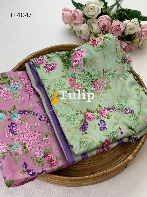 Gorgeous Embroidered Lawn - TL4047