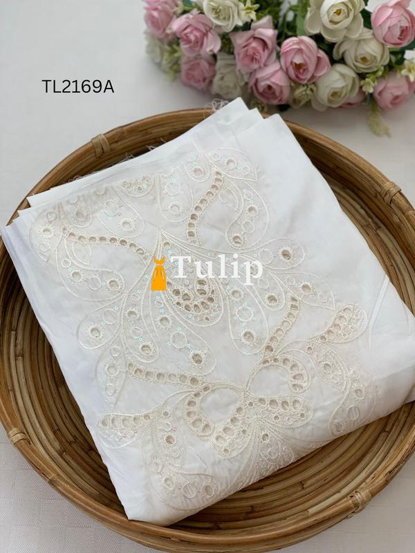 Exclusive Embroidered Cotton Lawn - TL2169A