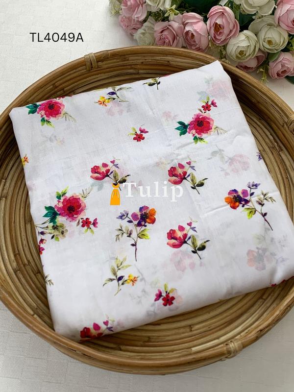 Premium Embroidered Cotton Lawn - TL4049A