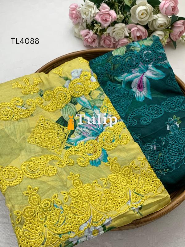 Luxury Cotton Lawn Three pieces - TL4088