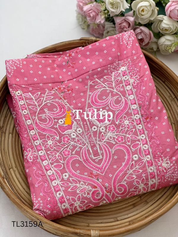 Gorgeous Embroidered Soft Cotton - TL3159A