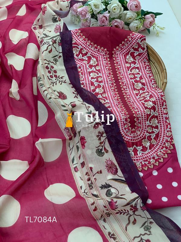 Soft Premium Cotton Lawn - TL7084A