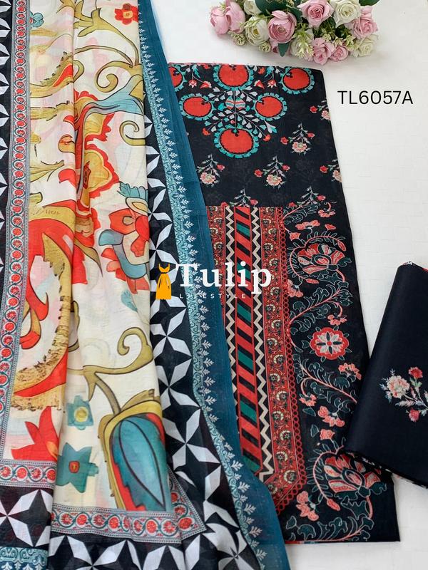 Soft Premium Cotton Lawn - TL6057A