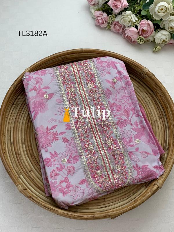 Luxury Cotton Lawn Three pieces - TL3182A