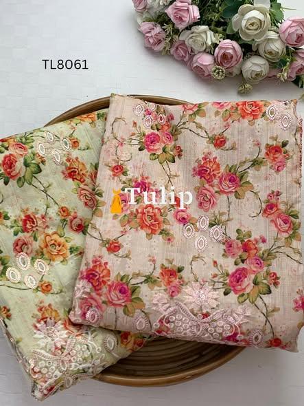 Luxury Cotton Lawn Three pieces - TL8061