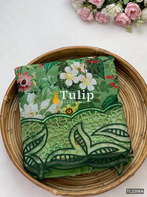 Premium Embroidered Soft Cotton - TL2208A