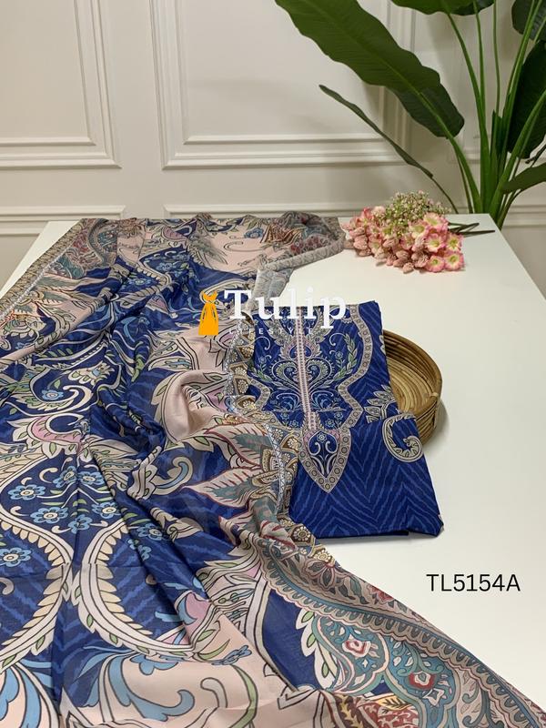 Soft Premium Cotton Lawn Dress - TL5154A