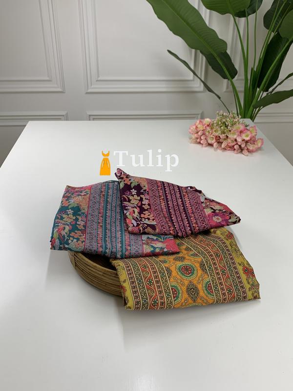 Digital Printed Soft Cotton Lawn Dresses - TL5147