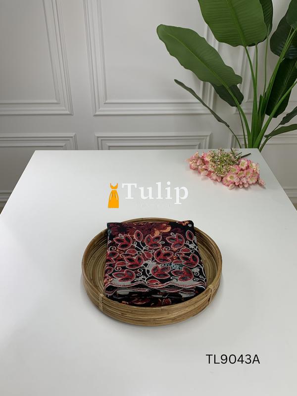 Premium Embroidered Soft Cotton - TL9043A