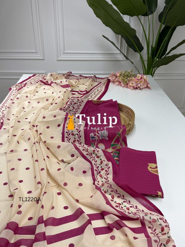 Premium Cotton Lawn Dresses - TL1220A