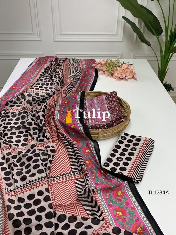 Soft Premium Cotton Lawn Dresses - TL1234A