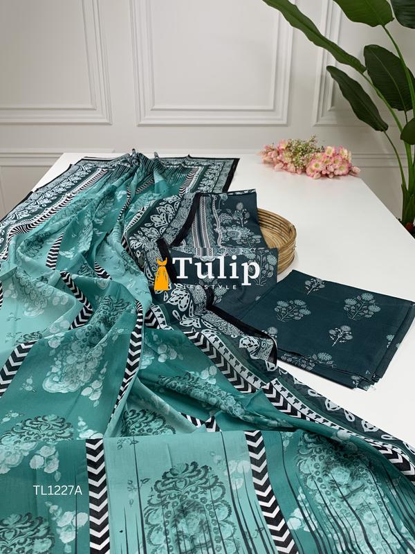Digital Printed Premium Lawn - TL1227A