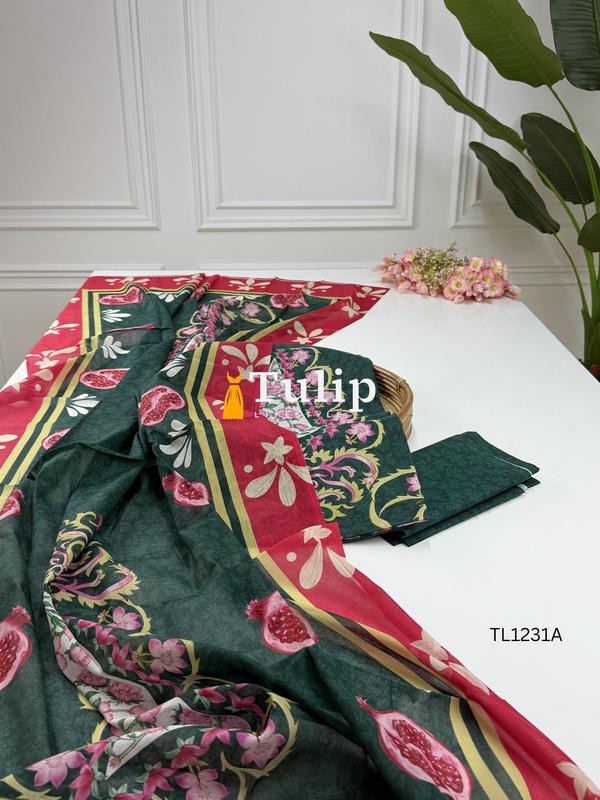 Digital Printed Premium Lawn - TL1231A