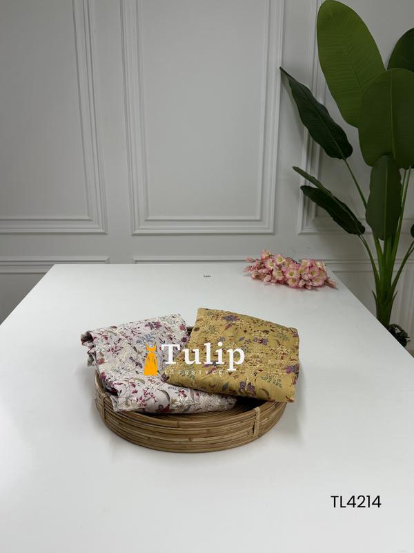 Soft Embroidered Cotton Lawn Dresses - TL4214