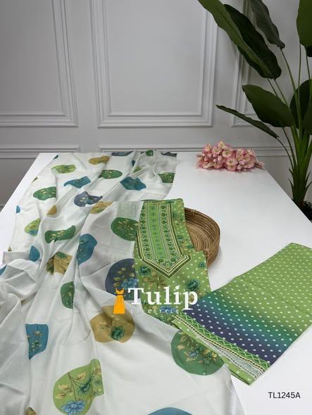 Soft Premium Cotton Lawn Dresses - TL1245A