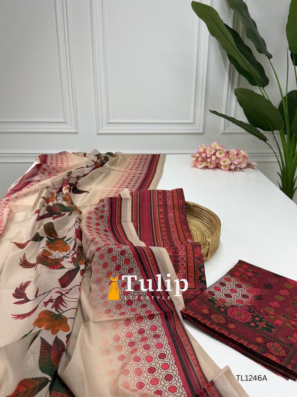 Soft Premium Cotton Lawn Dresses - TL1246A