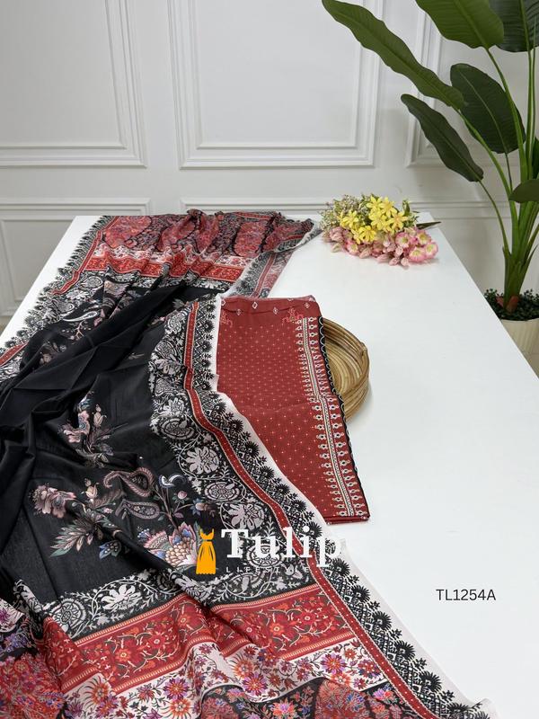 Soft Cotton Lawn Dresses - TL1254A