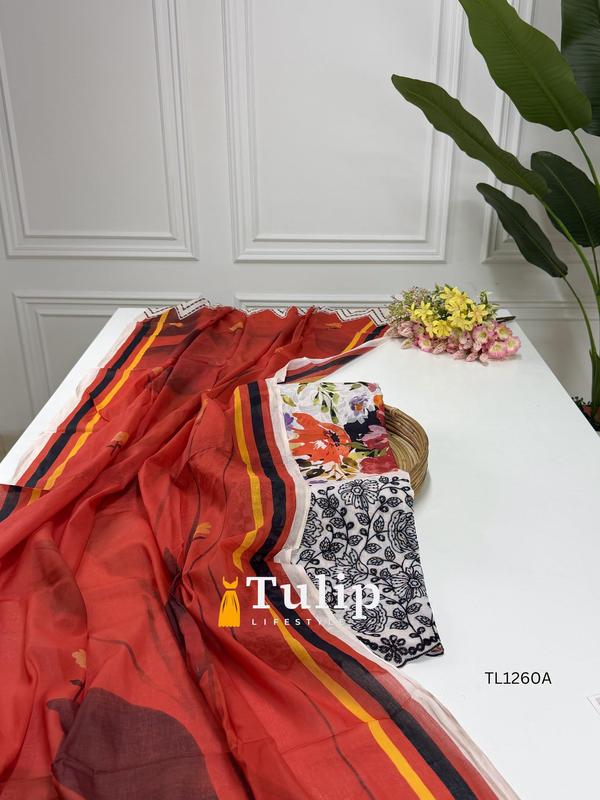 Digital Printed Soft Cotton Dresses - TL1260A
