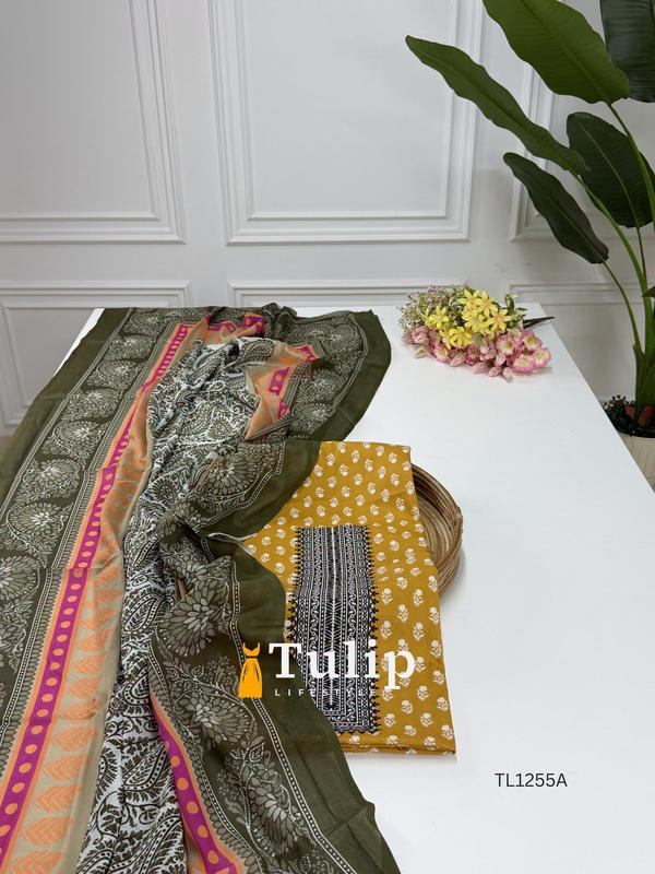 Soft Cotton Lawn Dresses - TL1255A