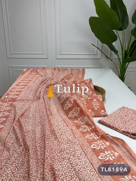 Jaipuri Cotton Three Pieces - TL8189A