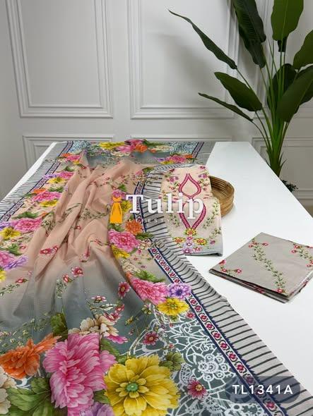 Premium Cotton Lawn Dresses - TL1341A
