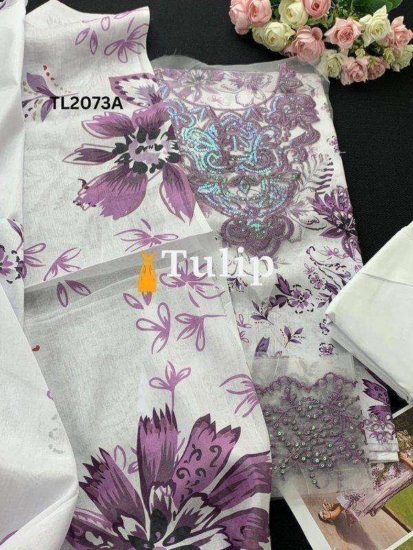 Premium Embroidered Lawn - TL2073A