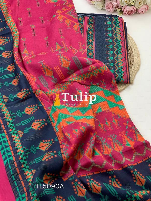 Digital Printed Soft Lawn - TL5090A