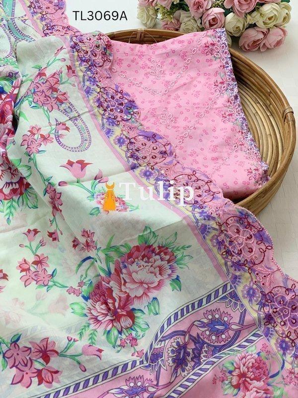 Premium Embroidered Lawn - TL3069A