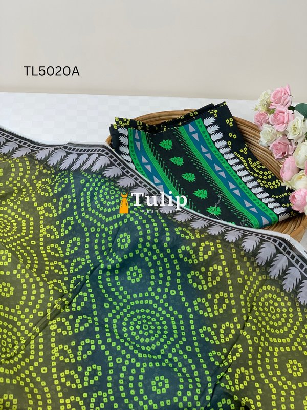 Digital Printed Cotton Lawn - TL5020A gallery image