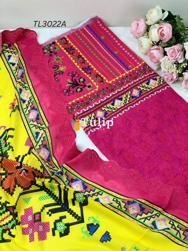 Premium Lawn Embroidery Dress - TL3022A gallery image