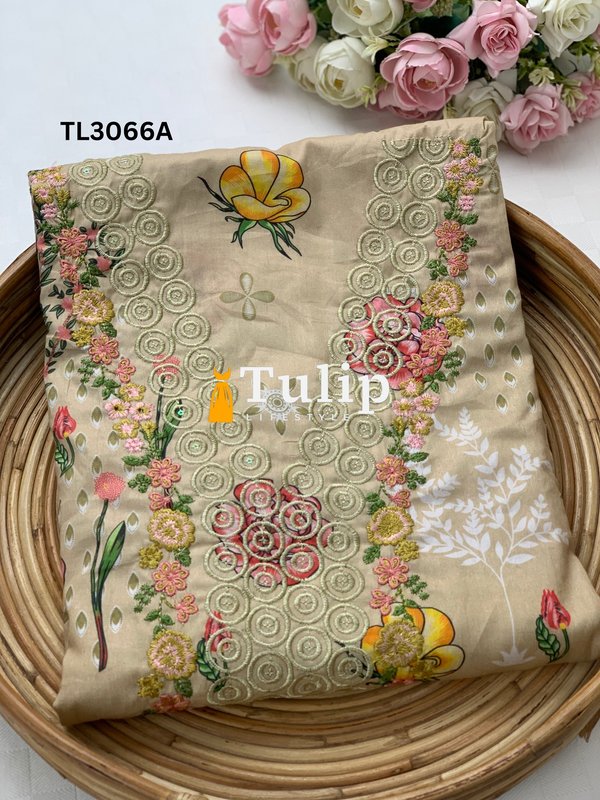 Premium Embroidered Lawn - TL3066A gallery image