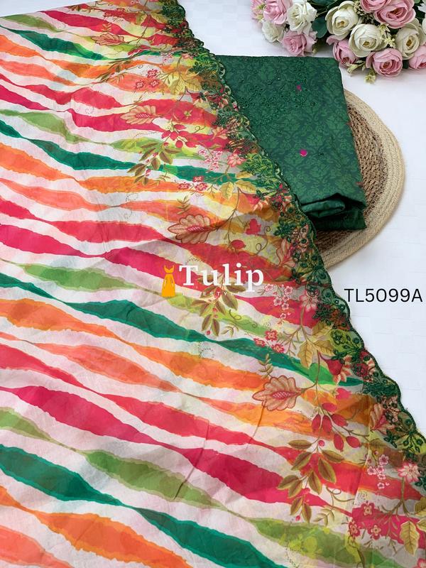 Boring Embroidered Cotton Dress - TL5099A gallery image