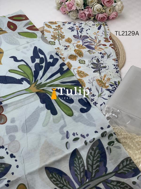 Premium Cotton with Shifli Work - TL2129A gallery image