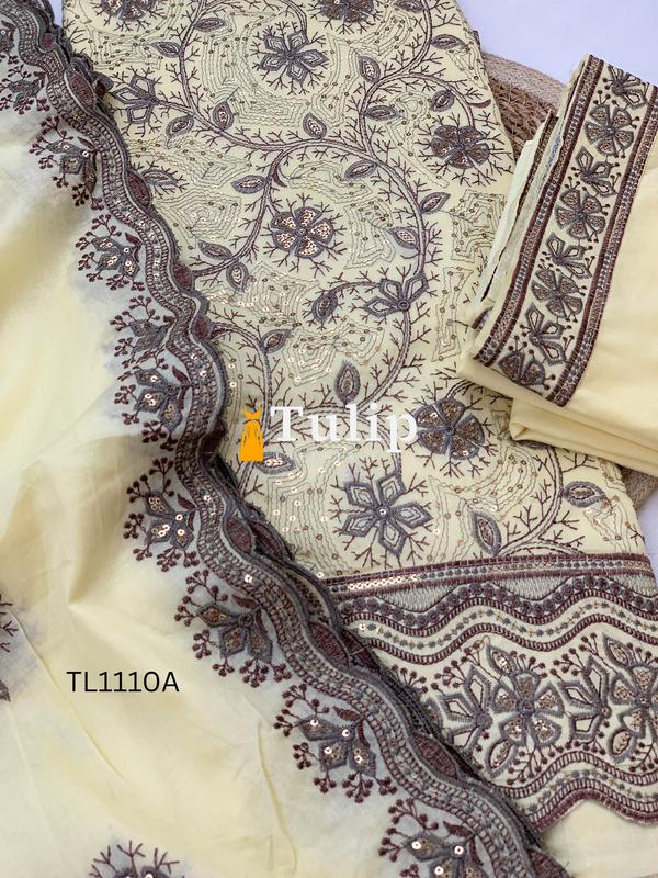 Gorgeous Embroidered Cotton Dress - TL1110A gallery image