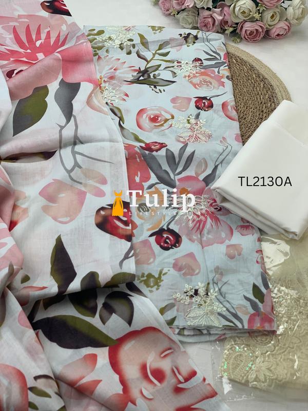 Premium Cotton with Shifli Work - TL2130A gallery image