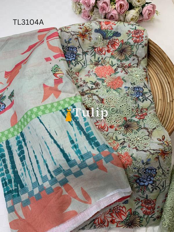 Digital Printed Premium Lawn - TL3104A gallery image