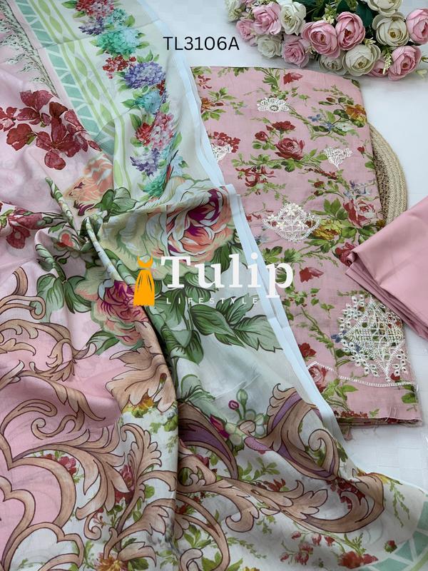 Embroidered Premium Lawn - TL3106A gallery image