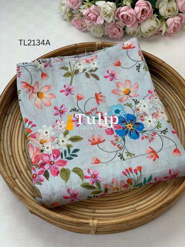 Boring Embroidered Lawn - TL2134A gallery image