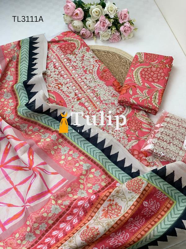 Gorgeous Embroidered Lawn - TL3111A gallery image