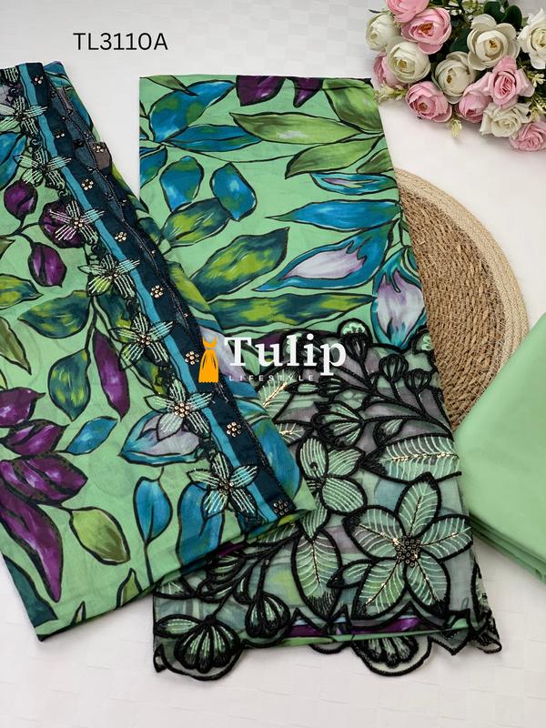 Exclusive Embroidered  Lawn - TL3110A gallery image