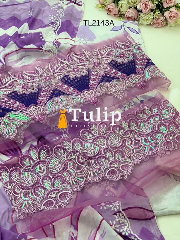 Premium Embroidered  Lawn - TL2143A gallery image