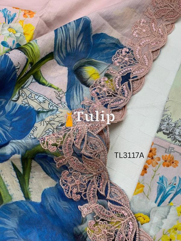 Premium Embroidered Lawn - TL3117A gallery image